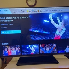 東芝55型フルHD液晶TV(無料)