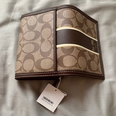 コーチ　二つ折財布　新品　未使用　保管品の画像