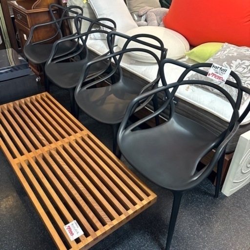 kartell カルテル マスターズチェア 4脚セット チェア シンプル モダン インテリア おしゃれ