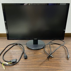 Acerモニター24インチ　コード付き