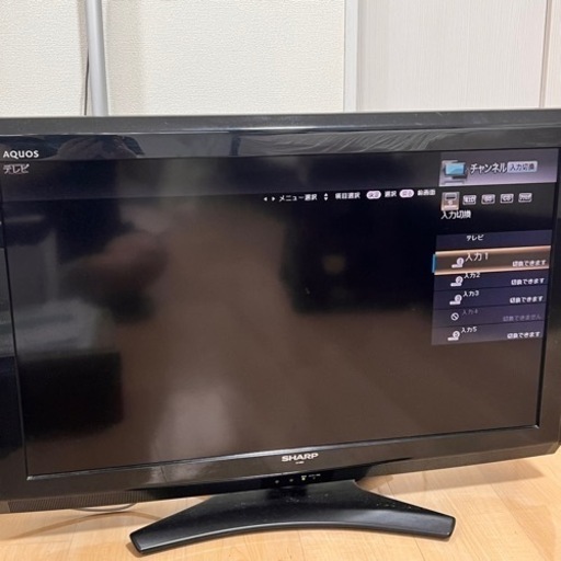 32型テレビ 正常動作品 シャープ LC-32e9 美品 お売りします