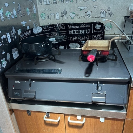 ガスコンロ美品！条件あり！