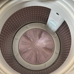 全自動電気洗濯機 Haier 2021年製 JW-U55HKの画像