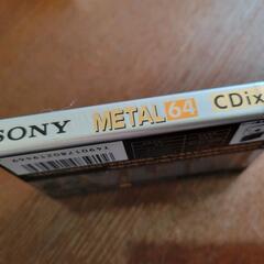 売切最終値下 稀少品 1本【日本製ﾒﾀﾙ】SONY C-64CDX4A ｶｾｯﾄﾃｰﾌﾟの画像