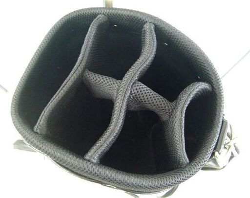 カタナ SWORD キャディバッグ 9型 ブラック＆ホワイト KATANA GOLF