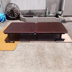 折りたたみベッド　シングルベッド　リクライニング