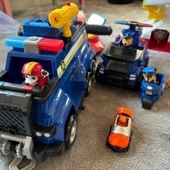 パウパトロールおもちゃセットの画像