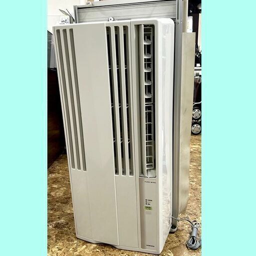 CORONA/コロナ 窓用エアコン CW-1618 2018年製 窓枠・リモコン付属 動作確認済み 札幌 東区