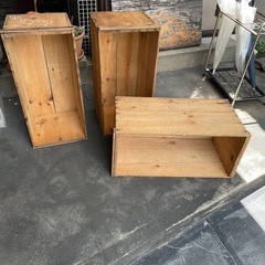 【ありがとうございました】りんご箱