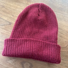 ワールド　ozoc ニット帽　赤