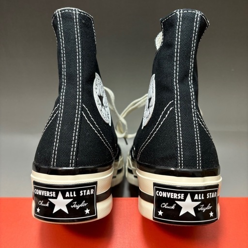 スニーカー CONVERSE CHUCK70 PLUS HI BLACK 27.5cm