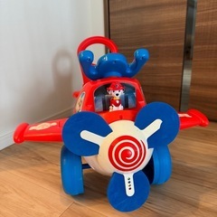 【訳あり】パウパトロール　ライドオン　乗用玩具　飛行機　乗り物　...