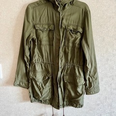 Abercrombie&Fitch モッズコート 緑 カジュアル