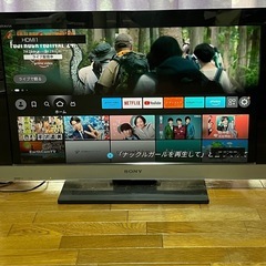 お届け可　SONYテレビ32型の画像