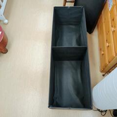 収納スツールベンチ★ブラック、ベンチ、家具 収納家具 タンス、衣類収納【浜村鹿野温泉ICから3分 買取本舗 宮本リサイクル 営業時間9～19時 定休日水曜のみ←連絡できませんm(_ _)m】の画像