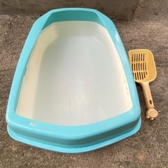 猫の室内用トイレ中古の画像