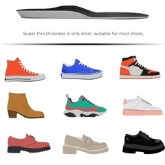 wakafit Airtag ホルダー インソール 子供 高齢者 235-250の画像