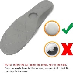 wakafit Airtag ホルダー インソール 子供 高齢者 235-250の画像