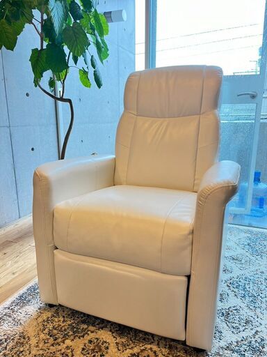 ※9/30掲載終了※【10000円】手動リクライニングチェア（ご自宅用　ネイルサロンやアイサロンなどに）