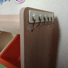 【取引中】本棚付きハウスラックの画像