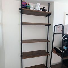 つっぱり ラック 幅70cm 5段の画像