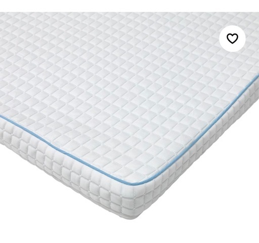 [美品]IKEA  低反発マットレストッパー　クイーンサイズ