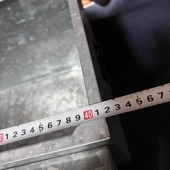 値下げ【昭和レトロ】ブリキ缶ケース　　収納ケースの画像