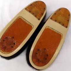 アザラシ 海豹 毛皮 防寒 草履 アウトソール:約24.5cm 和服 和装小物☆札幌市白石区☆店頭お引き取り歓迎【自社配送は札幌市内限定】の画像