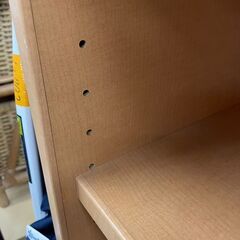 本棚　No.13879　ナチュラルカラー　中板調整可能!　【リサイクルショップどりーむ天保山店】の画像