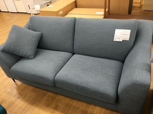 ★ジモティ割あり★ ニトリ 3人掛けソファー グリーン W178×D88×H72 クリーニング済み SJ6293