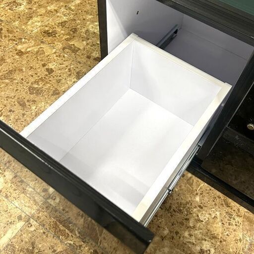 木目調テレビ台 引出し×3・扉収納×2つき グレー系 リビング収納 W160×H45×D43cm 札幌 東区 店頭引取歓迎