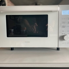 【美品】電子レンジ／オーブンレンジ　18L アイリスオーヤマ