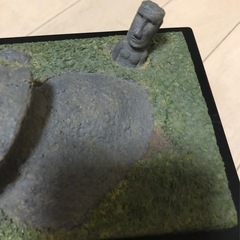 ティッシュケース　モアイ の画像