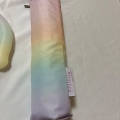 ★未使用★エニィファム★ネッククーラー★クーリング　M レインボー／折り畳み傘セットの画像