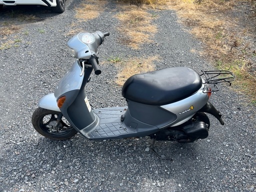 858.　動画あり　スズキ　レッツ4   原付　FI  バイク　50cc   車体　埼玉