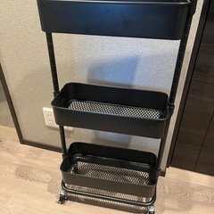 ニトリ　3段スチールラックの画像