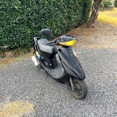 859.　動画あり　希少　AF28スーパーディオZX　原付　バイク　50cc   車体の画像