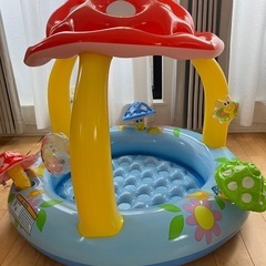 INTEX ビニールプール 屋根付き きのこ マッシュルーム