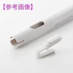 ヘッドが付け替えられる伸縮ポールの画像