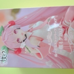【無料！7/28まで受付】桜ミクフィギュア【新品未開封】の画像