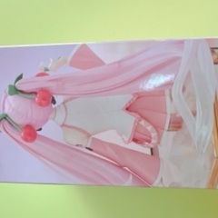 【無料！7/28まで受付】桜ミクフィギュア【新品未開封】の画像