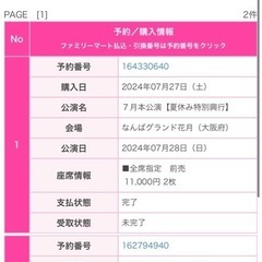 【緊急】吉本新喜劇　チケット2枚　なんばグランド花月