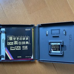 Nintendo らくびきじてん 漢字そのまま楽引辞典 DSの画像