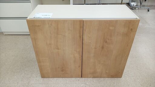 ★ジモティ割あり★ 株式会社LIXIL 収納棚 ナチュラル H70×D37×W90 クリーニング済み TJ7626