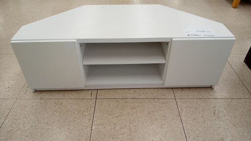 ★ジモティ割あり★  テレビ台 白 H36×D45×W110 クリーニング済み TJ7627