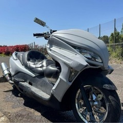 フォルツァmf08 ロンホイ300mm‼️ 乗り出し価格✨　バッテリー新品の画像