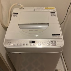 【予約済み】洗濯機乾燥機 - SHARP ES-TX5C-S、2...