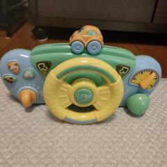 ベビーおもちゃ　ベビーカー設置可能　電池で楽しい