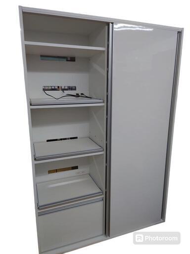 【売り切れ】フジモク　大型キッチン収納　白