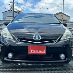 月々3万円～　自社ローン歓迎　プリウスα　ブラック☆☆
